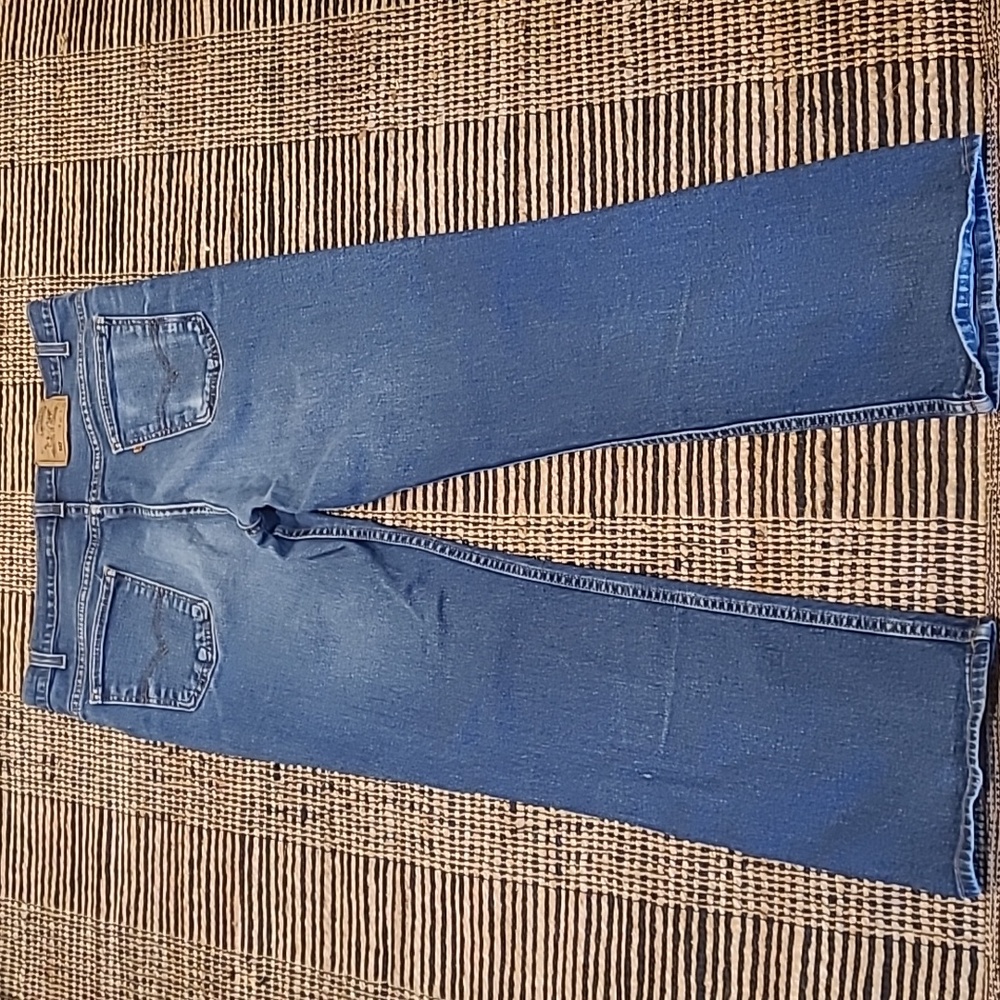 VINTAGE LEVI'S 517 ORANGE TAB BOOTCUT JEANS 40x32 - Picture 5 of 10